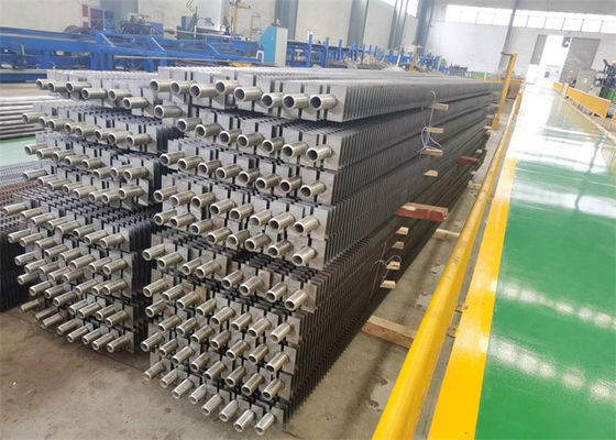 Estándar del tubo de aleta de la caldera H de las piezas ASME para el sistema de traspaso térmico