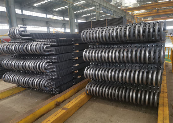 Tipo espiral tubo de aleta de la caldera al ahorrador para no ferroso industrial
