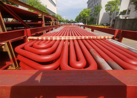 Cambiador aletado sacado estándar de Serpentine Tube For Boiler Heat de la aleación del CS de ASME