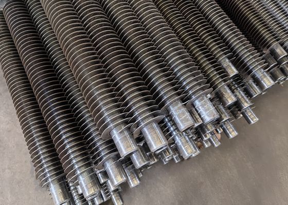 Tubo de aleta espiral de acero inoxidable para resistencia a la corrosión en ambientes hostiles