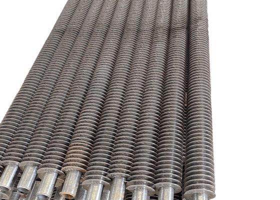 Tubo de aleta espiral de acero inoxidable para resistencia a la corrosión en ambientes hostiles