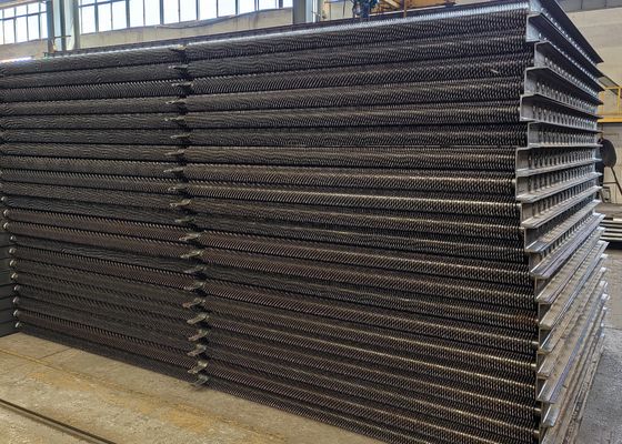 ASTM A179 tubo de aleta de acero al carbono espiral de soldadura de alta frecuencia para economizador de caldera