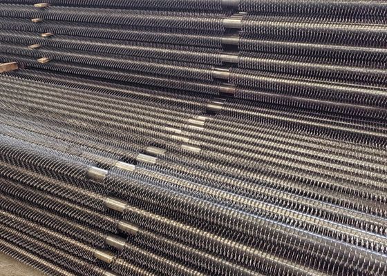Tubo de intercambiador de calor con aletas en espiral Tubo de aletas de acero corten sin costura para economizador