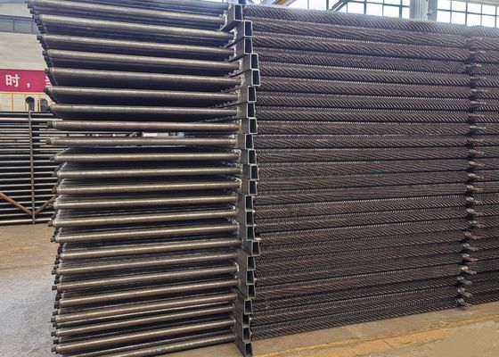 Tubo de intercambiador de calor con aletas en espiral Tubo de aletas de acero corten sin costura para economizador