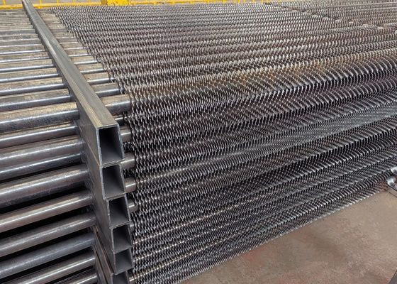 Tubo de intercambiador de calor con aletas en espiral Tubo de aletas de acero corten sin costura para economizador
