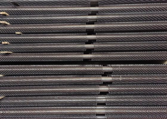 Tubos de aleta espiral soldados de alta frecuencia resistentes a la corrosión y al desgaste para economizadores