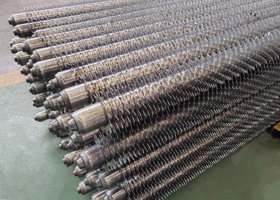 Tubo de aleta espiral de acero al carbono sin costura soldado de alta frecuencia para intercambiador de calor de caldera