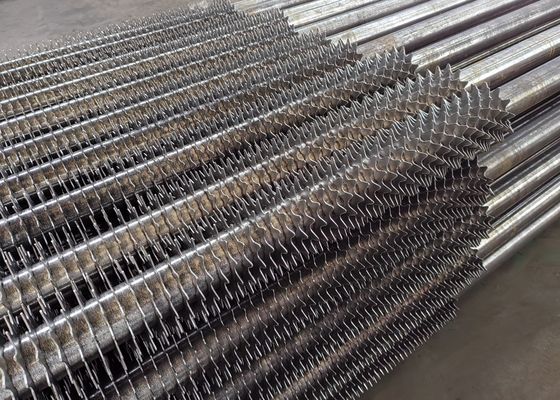 Elemento de intercambio de calor resistente al desgaste y eficiente tubo de aleta espiral soldado de alta frecuencia