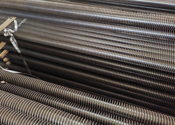 Tubo espiral sin costura con aletas de acero inoxidable 316 para intercambiador de calor