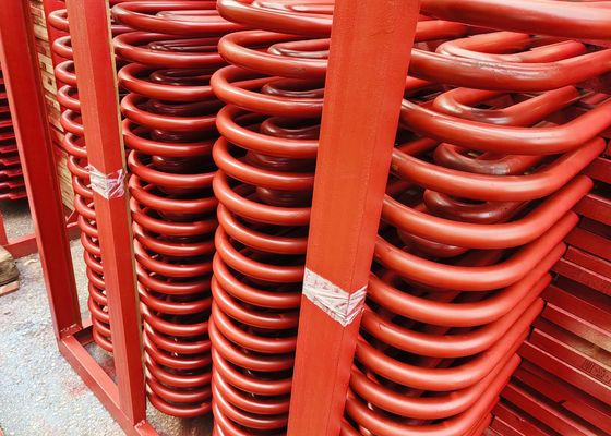 Tubos de serpentina de acero al carbono para la transmisión de energía térmica