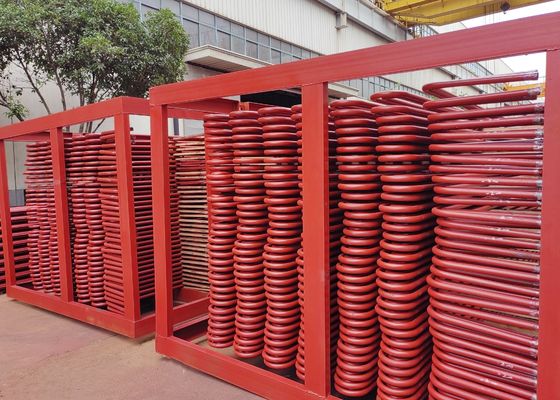 Tubo de serpentina de acero al carbono ASME para calderas industriales / centrales eléctricas