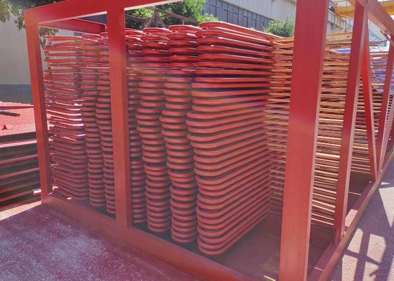 Tubo de serpentina de acero al carbono de alta presión personalizado en el sistema de caldera CFB