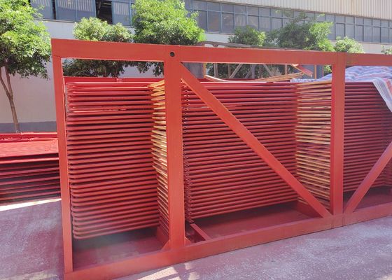 Tubo de serpentina de acero al carbono de alta presión personalizado en el sistema de caldera CFB