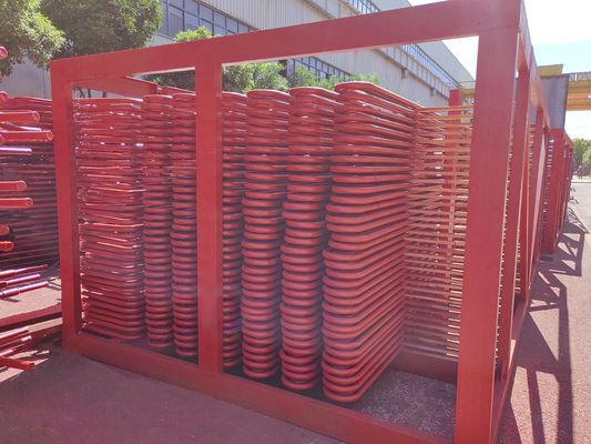 Tubos de serpentina de acero térmico duradero para diferentes tipos de calderas