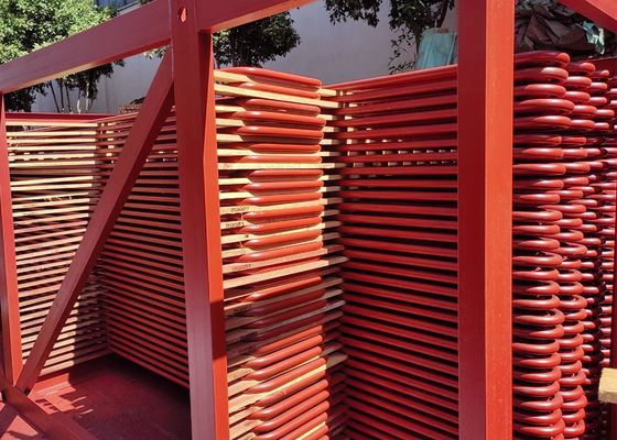ISO9001 Calderas de acero al carbono Tubo serpentino pintado con alta eficiencia