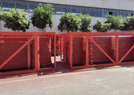 ISO9001 Calderas de acero al carbono Tubo serpentino pintado con alta eficiencia