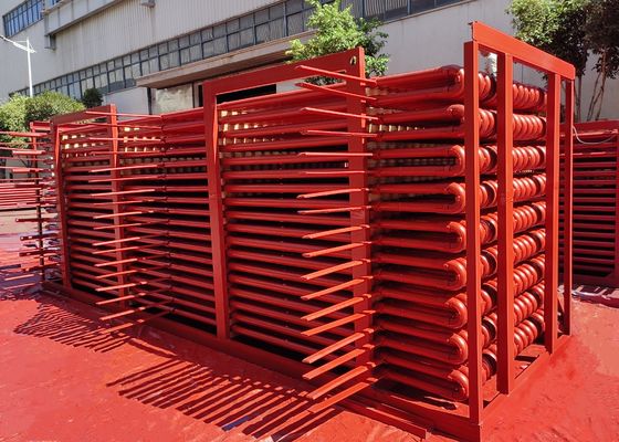 ISO9001 Calderas de acero al carbono Tubo serpentino pintado con alta eficiencia