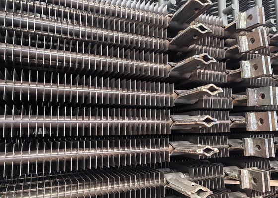 Calderas de acero al carbono de soldadura de alta frecuencia H tubo de extremo con alta eficiencia