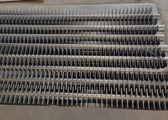 Elemento de intercambio de calor eficiente Calderas de acero al carbono H tubo de extremo en el intercambiador de calor