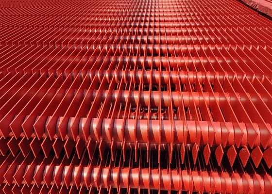 ASME Calderas pintadas de acero al carbono H Fin Tubos de refuerzo de transferencia de calor