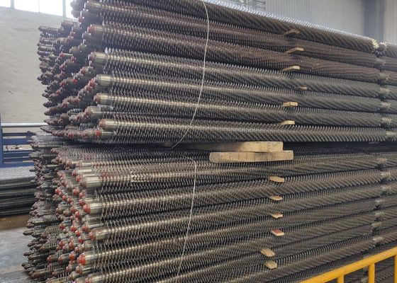 Tubo de aleta espiral de soldadura de alta eficiencia y alta frecuencia para caldera de centrales eléctricas