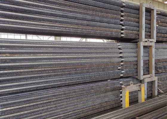 Tubo de aleta espiral de calderas de acero de alta calidad con excelente resistencia a la corrosión