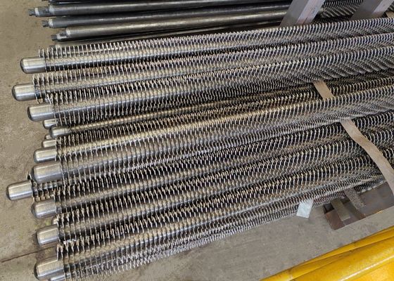 Tubo de aleta espiral de calderas de acero al carbono de alta calidad con disipación de calor eficiente