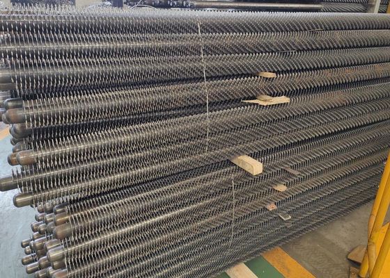 Tubo de aleta espiral de calderas de acero al carbono de alta calidad con disipación de calor eficiente