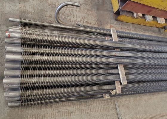 Tubo de aleta espiral de calderas de acero al carbono ASME para economizadores de calderas en centrales eléctricas