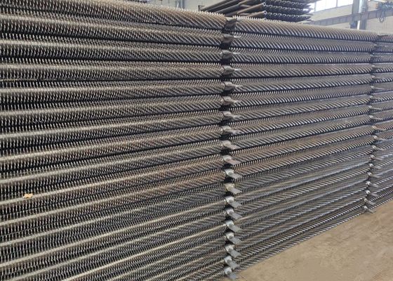 Tubo de aleta espiral de calderas de acero al carbono ASME para economizadores de calderas en centrales eléctricas