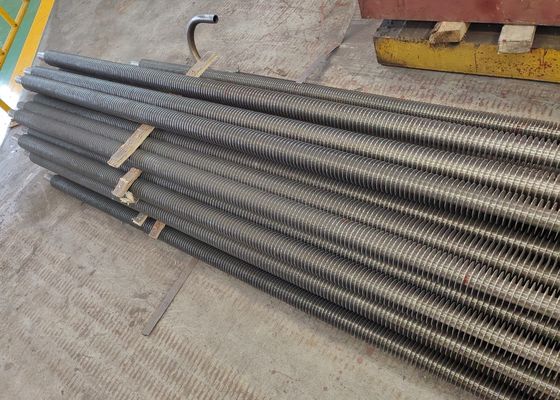Tubo de aleta espiral de acero al carbono de soldadura de alta frecuencia Tubo de aleta personalizado