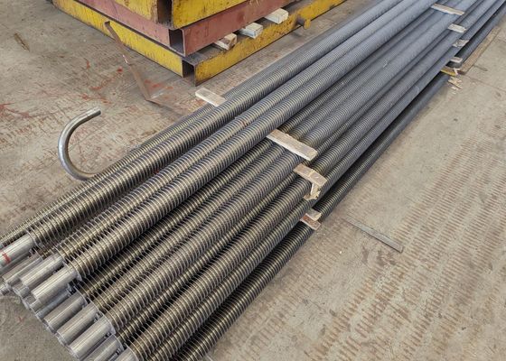 Tubo de aleta espiral de caldera de aleación o acero al carbono para ambientes de alta temperatura