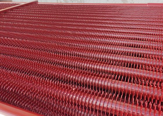 Elemento de transferencia de calor personalizado tubo de aleta dentada para piezas de presión de la caldera