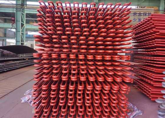 Tubos de serpentina de calderas de acero al carbono diseñados para calderas CFB