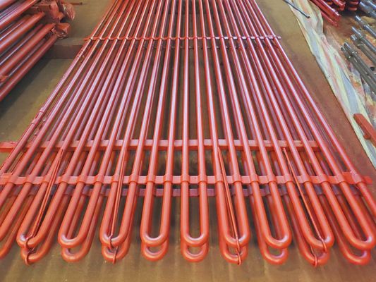 Tubo de serpentina para recuperación de calor residual Calderero intercambiador de calor calefactor de bobina Supercalentador