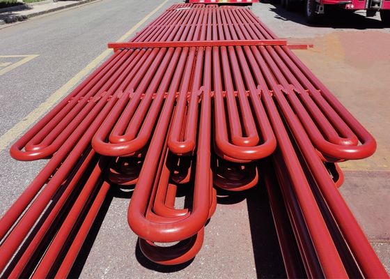 Tubos serpentinos de calderas de acero al carbono en forma de S para supercalentadores y recalentadores