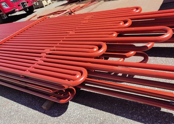 Tubo de serpentina para recuperación de calor residual Calderero intercambiador de calor calefactor de bobina Supercalentador