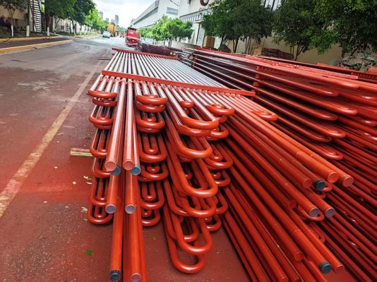 Exchanger de calor tubo serpentino para calderas de calor residual