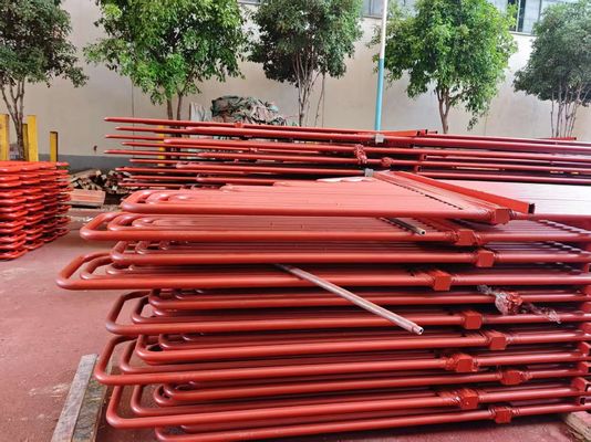 Exchanger de calor tubo serpentino para calderas de calor residual
