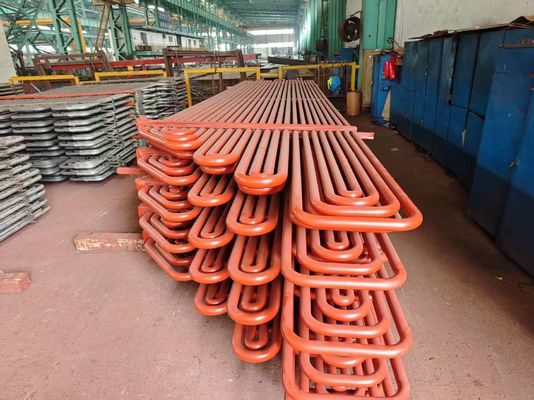 Tubos de intercambiador de calor serpentino personalizables para calderas de calor residual