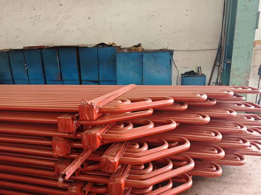 Tubos de intercambiador de calor serpentino personalizables para calderas de calor residual