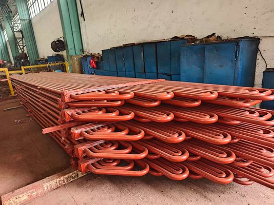 Tubos de intercambiador de calor serpentino personalizables para calderas de calor residual