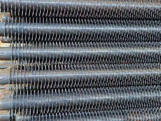 ASME Partes de calderas de acero inoxidable de tubo de aleta en espiral para disipación de calor