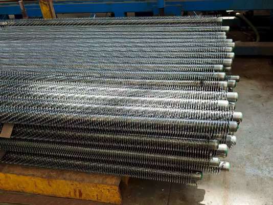 Tubo aleteado de caldera de alta eficiencia para transferencia de calor y antiincrustación