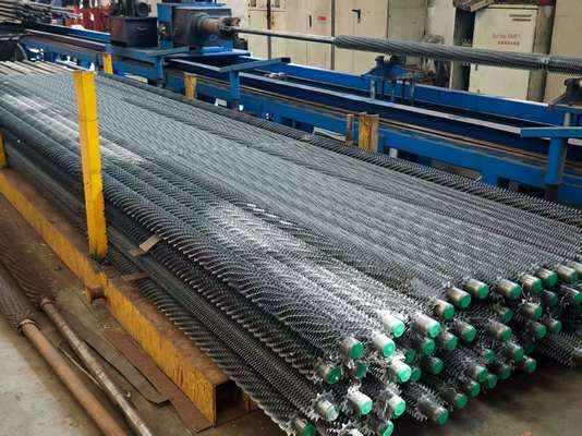 Tubo aleteado de caldera de alta eficiencia para transferencia de calor y antiincrustación