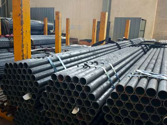 Tubos de caldera sin costura ASTM A106 Acero al carbono 1.2-20mm de espesor