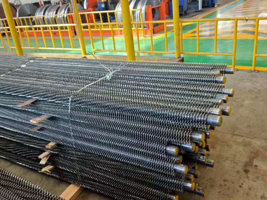 Topo de aleta espiral soldado de alta frecuencia resistente a la presión de alta temperatura