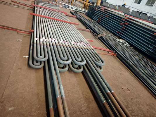 Diseño personalizado del tubo serpentino para el funcionamiento de la caldera CFB de alta presión