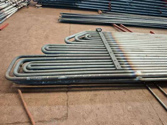 Diseño personalizado del tubo serpentino para el funcionamiento de la caldera CFB de alta presión