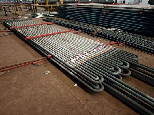 Diseño personalizado del tubo serpentino para el funcionamiento de la caldera CFB de alta presión